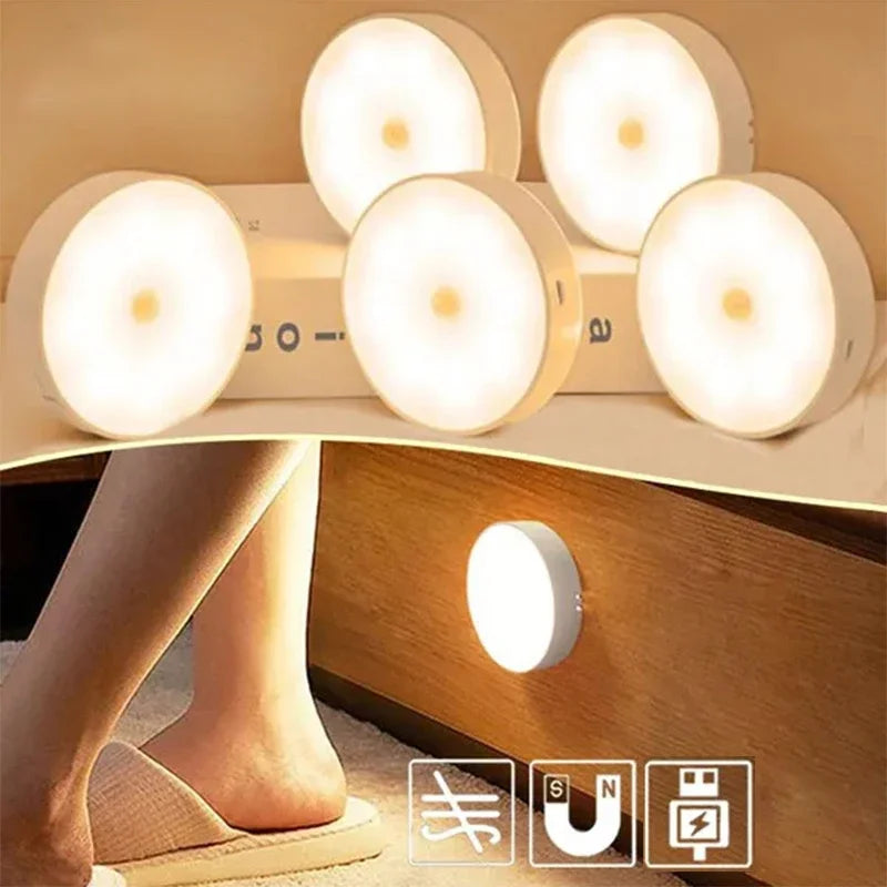 LED com Sensor de Movimento - USB Recarregável