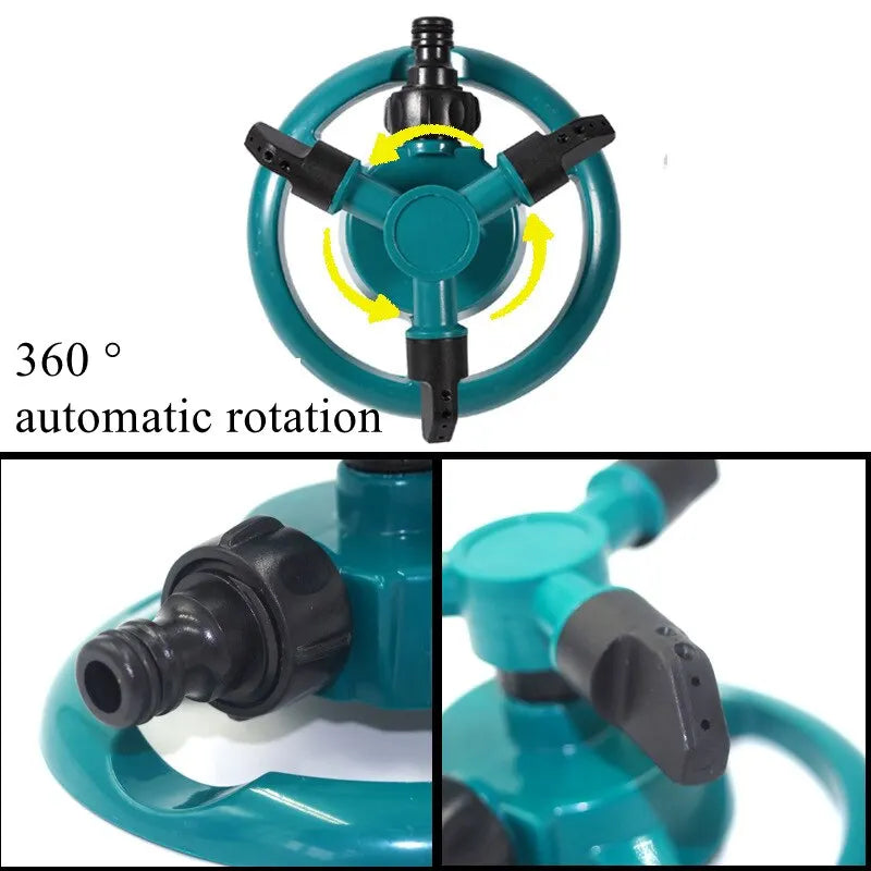 Irrigador Automático para Jardim - Rotação 360°